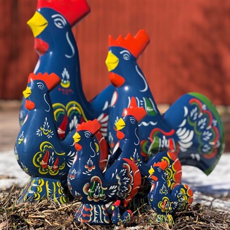 Dala Rooster Blue